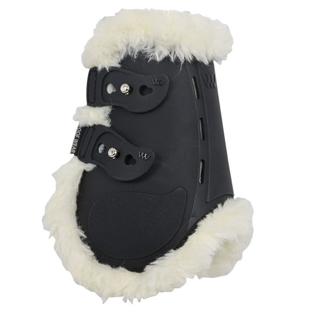 Woof Wear Vision Elegance Faux Sheepskin Fetlock Boot #colour_black