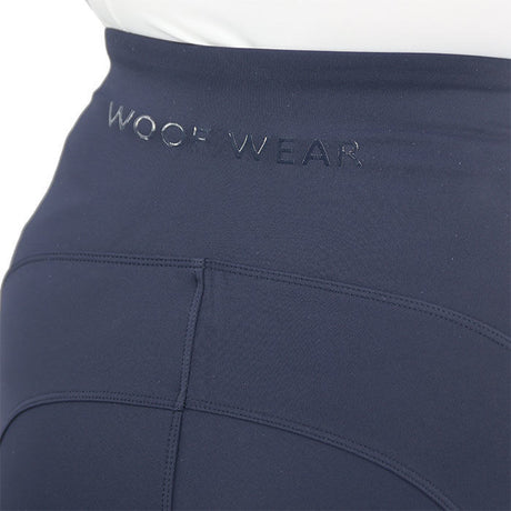 Woof Wear Ladies Knee Patch Riding Tights #colour_navy