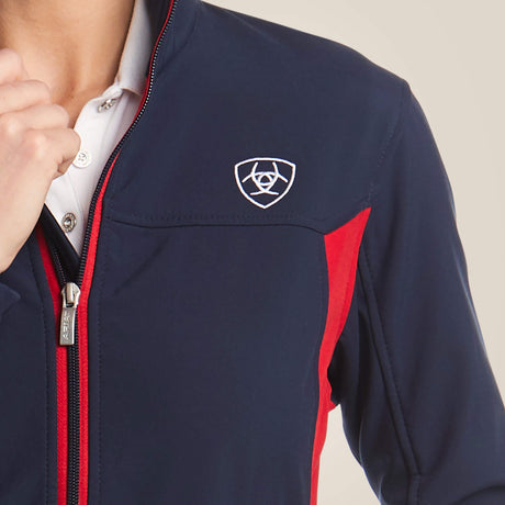 Ariat Women's New Team Softshell Jacket #colour_navy