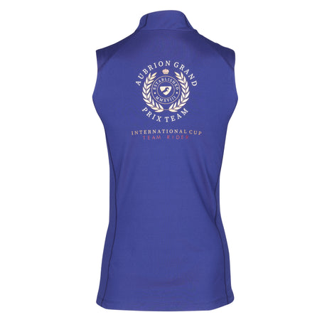 Shires Aubrion Team Sleeveless Base Layer #colour_navy