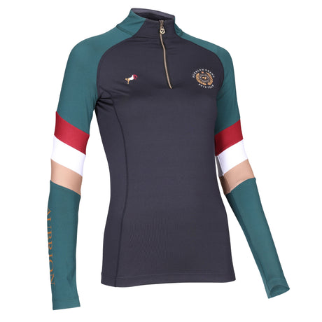 Shires Aubrion Team Long Sleeve Ladies Base Layer #colour_black