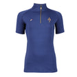 Shires Aubrion Team Young Rider Short Sleeve Base Layer #colour_navy