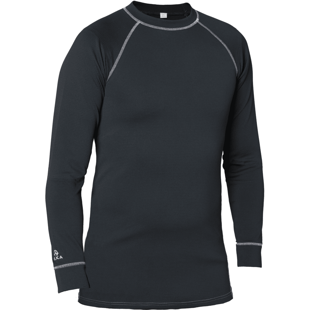 ELKA Thermal Base Layer - Crew Shirt 104500 #colour_black