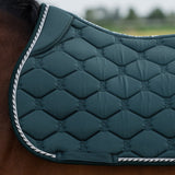 PS of Sweden Jump Signature Saddle Pad #colour_midnight-green