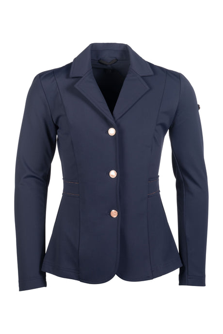 HKM Ladies Competition Jacket -Eloise- #colour_deep-blue