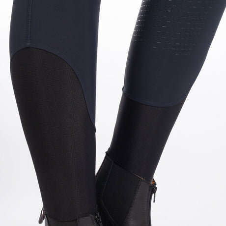 HKM Ladies Full Seat Riding Tights -Aruba- #colour_deep-blue