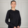 Coldstream Ladies Earlston Crystal Jumper #colour_navy