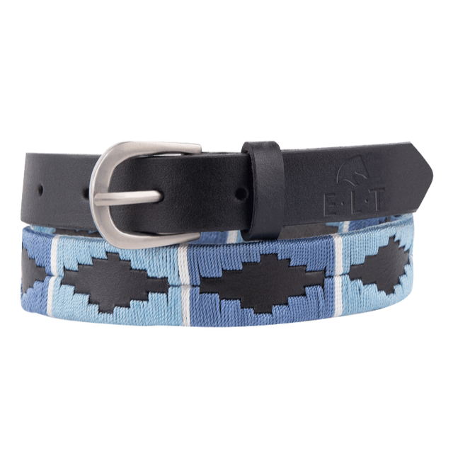 E.L.T Gemma Polo Belt #colour_black-blue