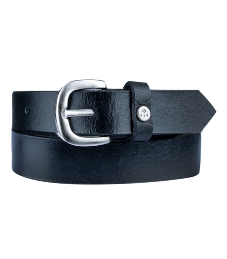 E.L.T Levia Leather Belt #colour_black