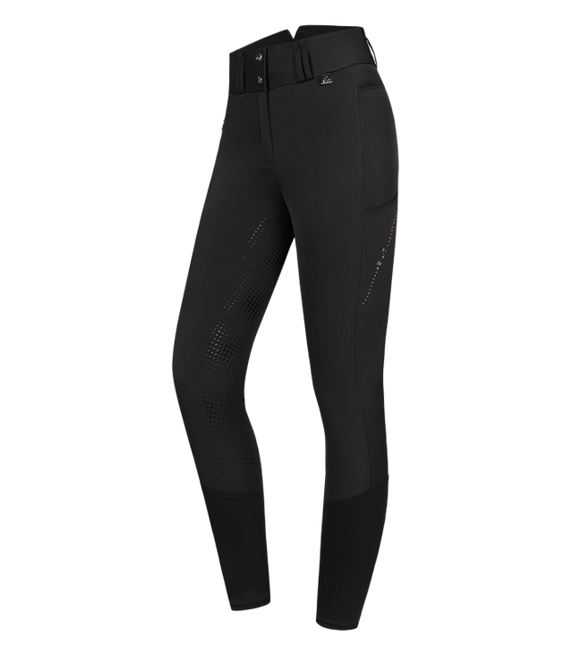 E.L.T Mina Ladies Thermal Breeches #colour_black