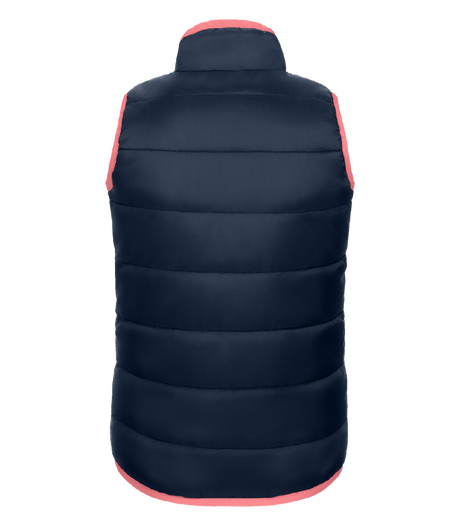 E.L.T Lucky Lou Children's Quilted Vest #colour_night-blue