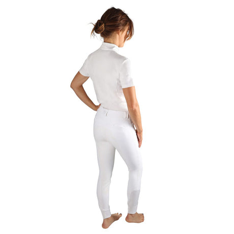 Hy Equestrian Roka Royal Breeches #colour_white-rose-gold