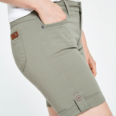 Dubarry Womens Waldron Shorts #colour_pesto