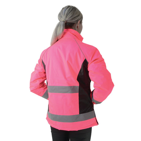 HyVIZ Waterproof Riding Jacket #Colour_pink