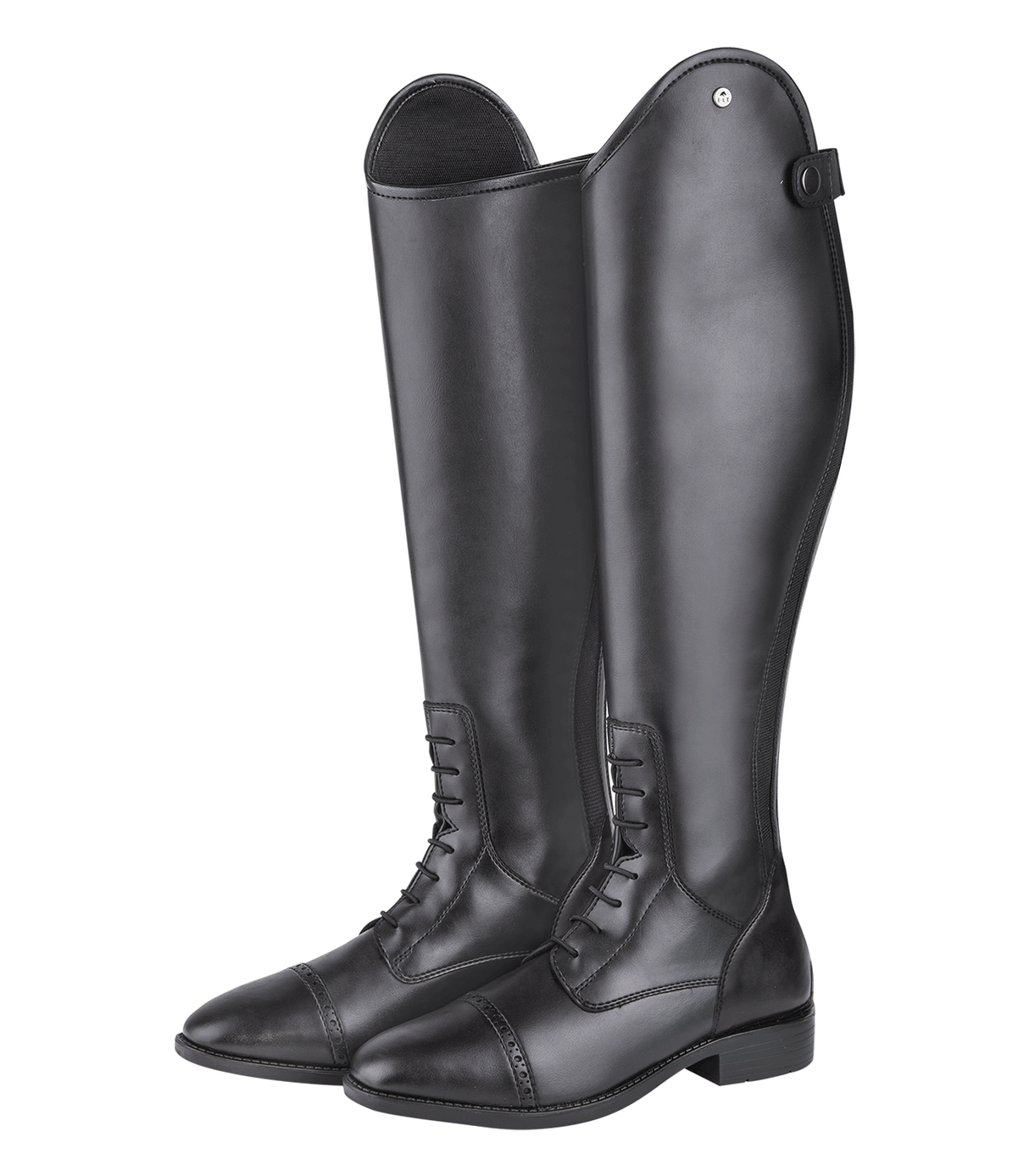 E.L.T Portland Ladies Wide Riding Boots #colour_black