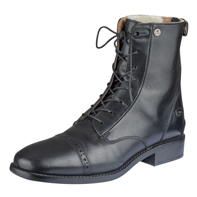 ELT Belfort Ladies Winter Lace-Up Boots #colour_black