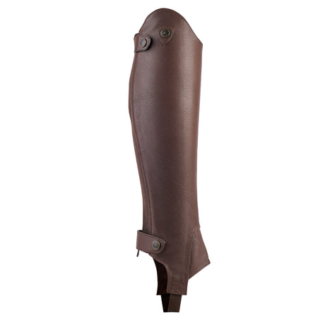 Shires Moretta Ladies Leather Gaiters #colour_chestnut