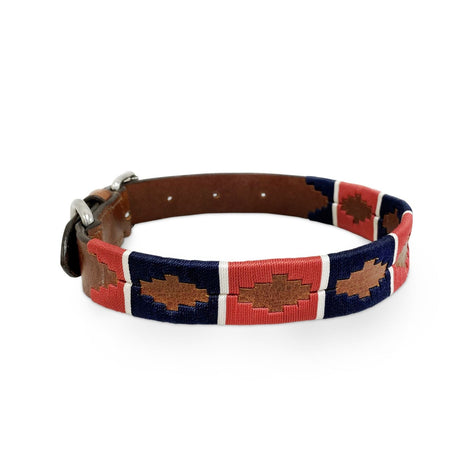KM Elite Argentinian Dog Collar #colour_traditional