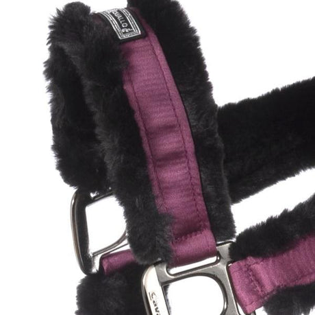 Cavallo Juno Headcollar #colour_dusty-violet