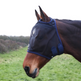 Hy Equestrian Mesh Half Mask Without Ears #colour_black-navy