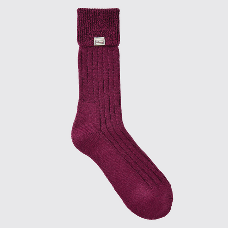 Dubarry Holycross Alpaca Socks #colour_currant