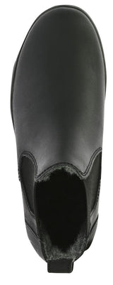 Equitheme Sheepskin Lined Boots #colour_black