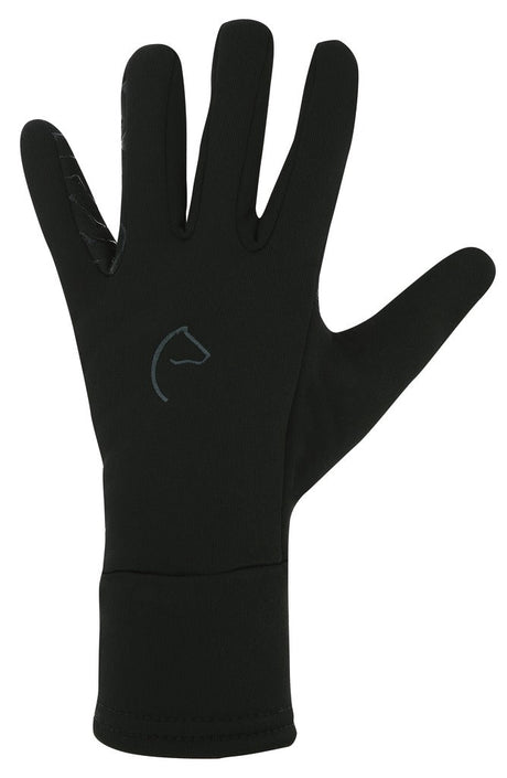 Equitheme Hiver Digital Gloves #colour_black
