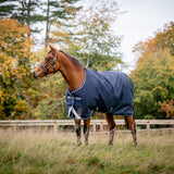 Horseware Ireland Amigo Bravo 12 Original 250g Medium Turnout Rug #colour_navy-strong-blue-silver