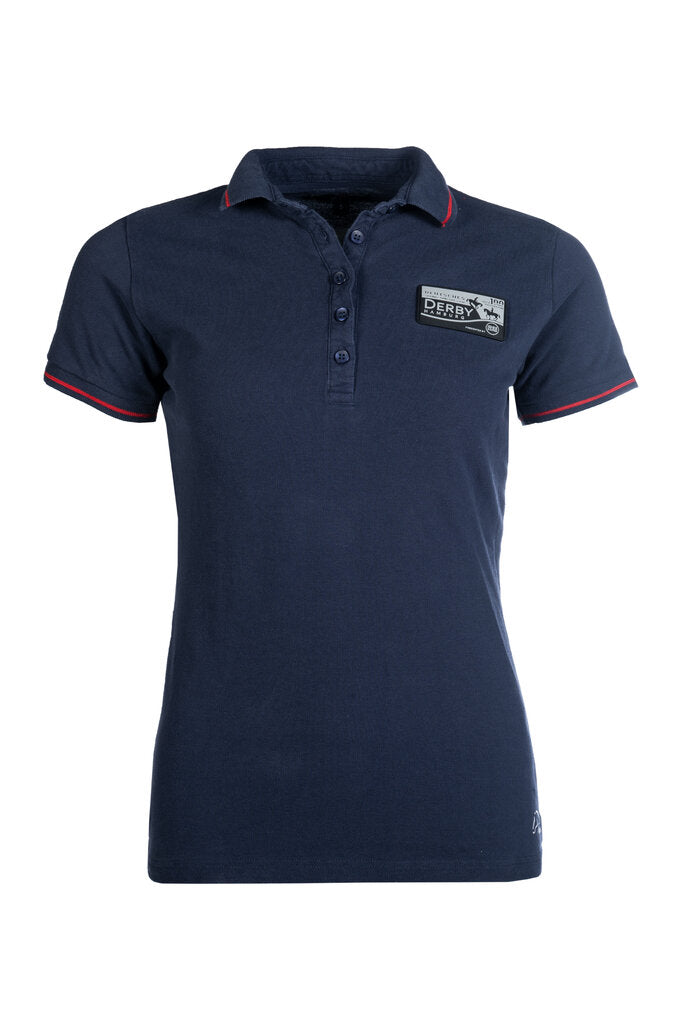 HKM Ladies Polo Shirt -Derby- #colour_dark-blue