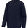 Hoggs of Fife Falkirk 1/4 Zip Pullover #colour_heather-blue