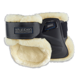 Stubben Hybrid Fleece Fetlock Boots #colour_black