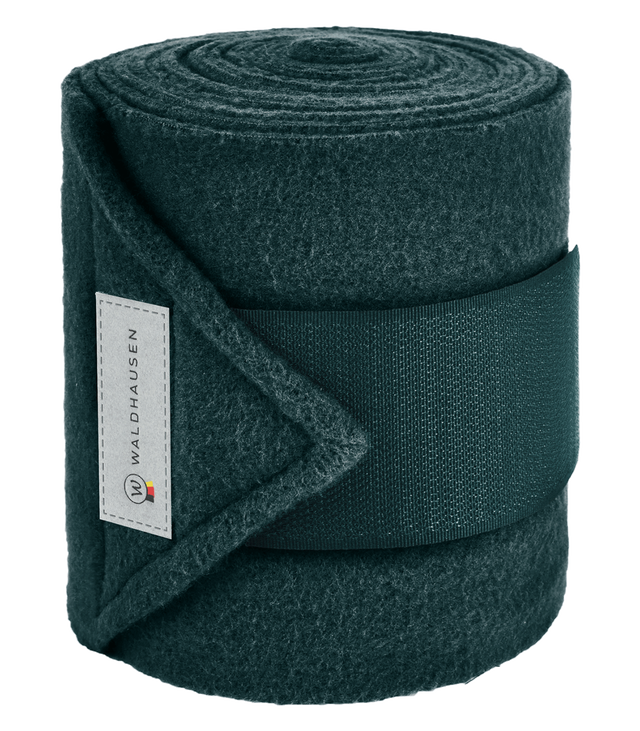 Waldhausen Basic Fleece Bandage Set #colour_fir-green