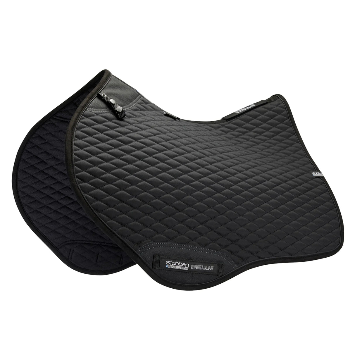 Stubben Adjuster Streamline Close Contact Jumping Pad #colour_black