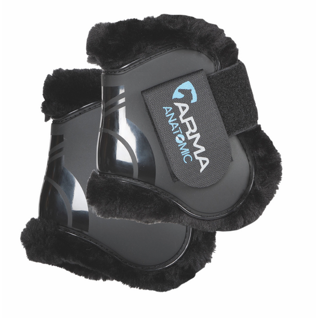 Shires ARMA SupaFleece Fetlock Boots #colour_black