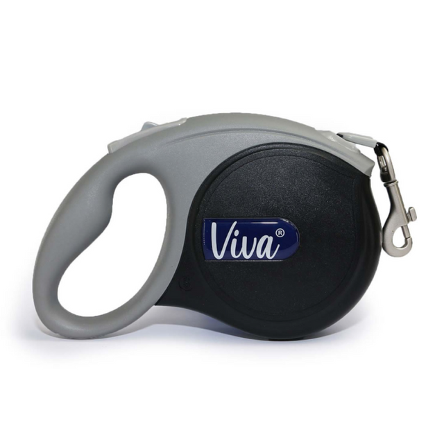 Ancol Viva Retractable Lead #colour_black