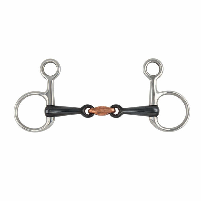 Shires Sweet Iron Hanging Cheek Snaffle with Lozenge