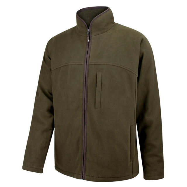 Hoggs of Fife Ghillie II Men's Waterproof Padded Fleece Jacket #colour_green