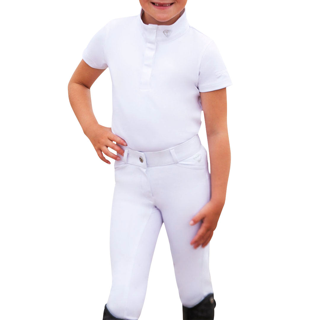 Pantalon de compétition enfant Hy Equestrian Cadiz Full Grip