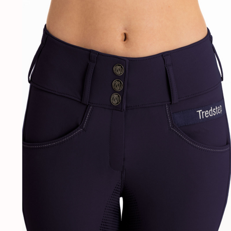 Tredstep Ireland Solo Volte II Grip Full Seat Breeches #colour_blue-ribbon